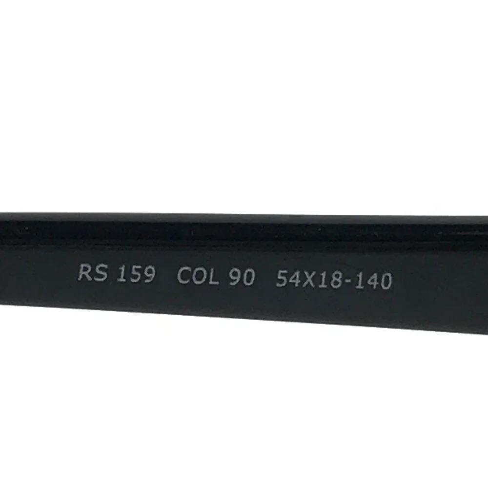 Roberto Steffani RS 159 COL 90 Eyeglasses Frames Black Cat Eye 54-18-140